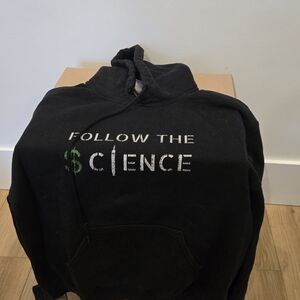 🫣Black Graphic Hoodie